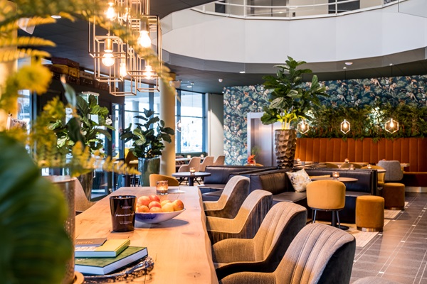 Het lunchgedeelte van City Café Nero in Roermond