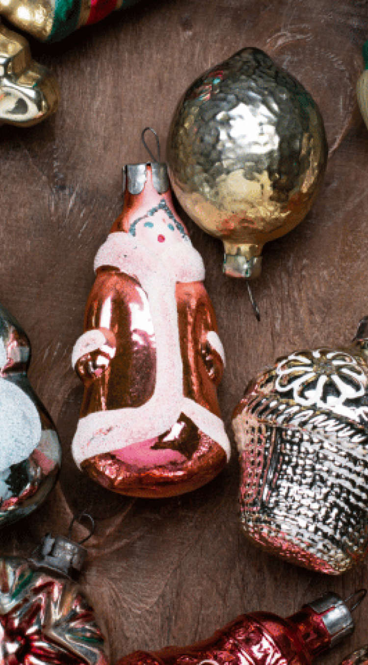 De Kerstballen Met een vleugje nostalgie